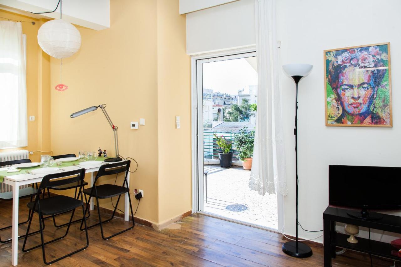 Bright Apt. With Lovely View In Lycabettus! Lejlighed Athen Eksteriør billede